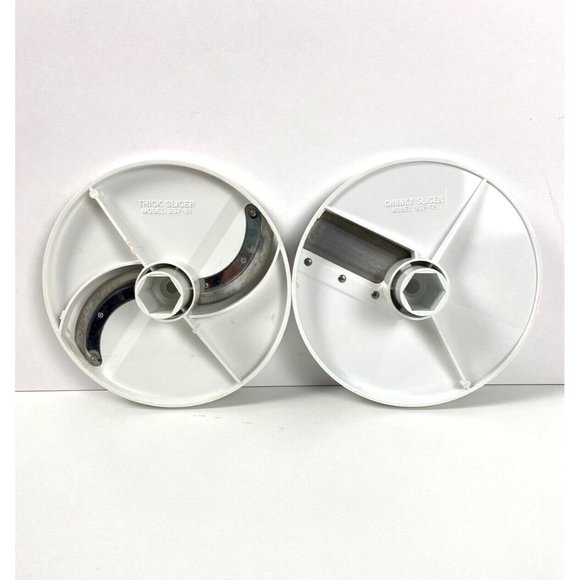 Oster Regency Kitchen Center Salad Shooter & Blade Discs Slicer, Cutter Set of 5 - Picture 7 of 12